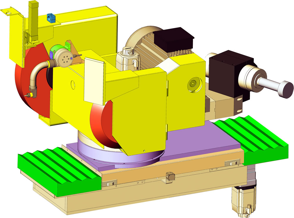 cylindrical grinding machine Wheelhead