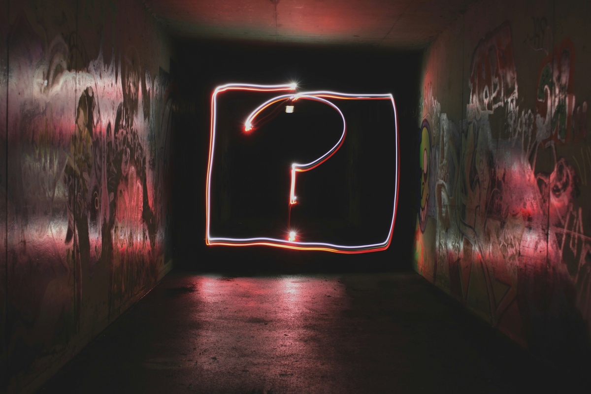 room, question mark
