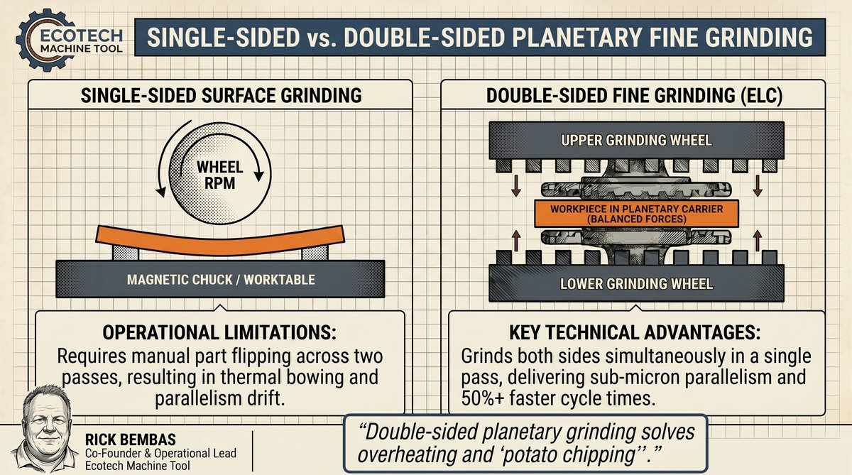 dual sided grinding