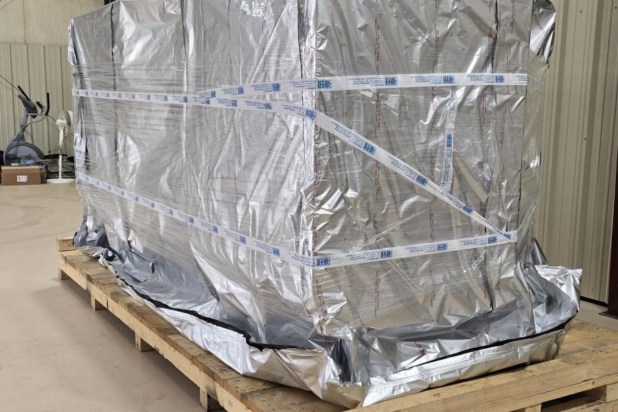 IGR 250 delivery to ecotech machine tool warehouse